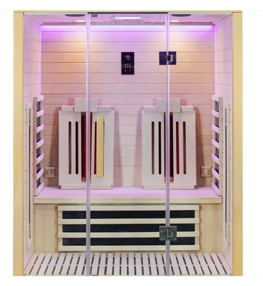 CenturaHeat - 2 Person Full Spectrum Infrared Light Sauna