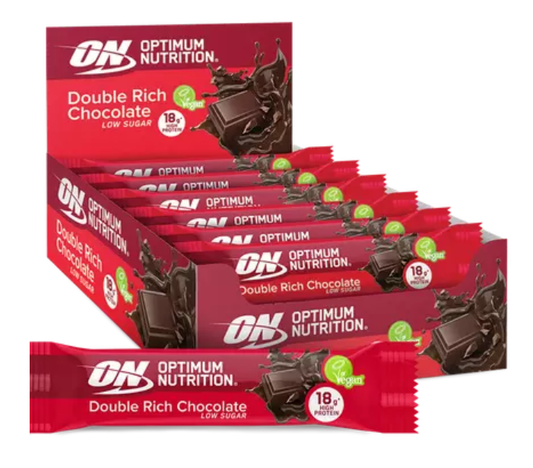 Double Rich Chocolate Vegan Protein Bar - 18g high protein